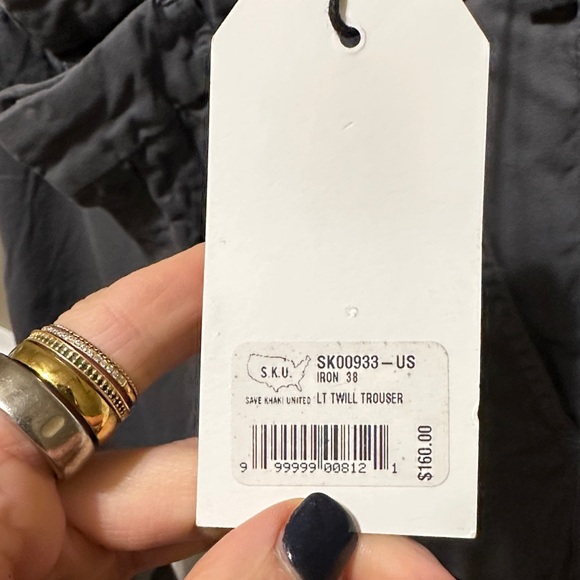 Save Khaki United Gray Chinos for Men - Picture 3 of 6